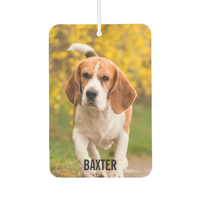 Your Pet Photo Air Freshener (Front)