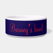 Your pet's bowl
