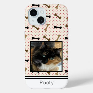 Your Pet's Photo Here Custom iPhone 15 Case