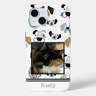Your Pet's Photo Here Custom iPhone 15 Case