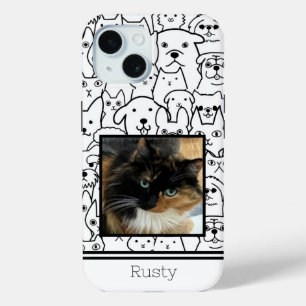 Your Pet's Photo Here Custom iPhone 15 Case