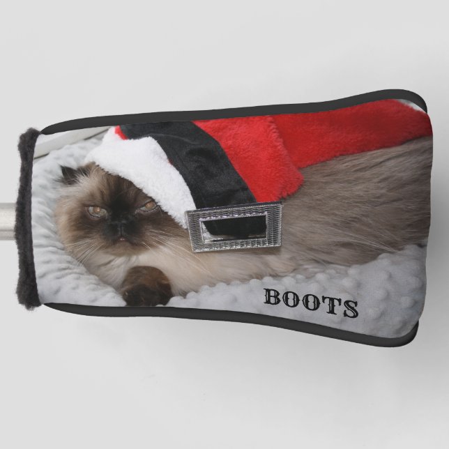 Your Pets Photo Personalized Golf Head Cover (Front)