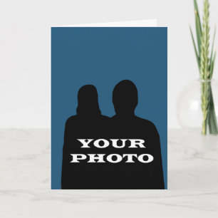 Your Photo  5 x 7  vertical Greeting Card