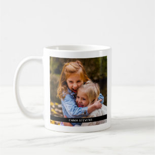 Your Photo and Name Double Sided Mug