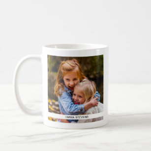 Your Photo and Name Double Sided Mug