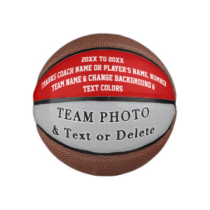 Your Photo and Name on Basketball Coach or Players