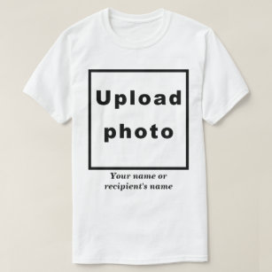 Your Photo and Name on T-Shirt