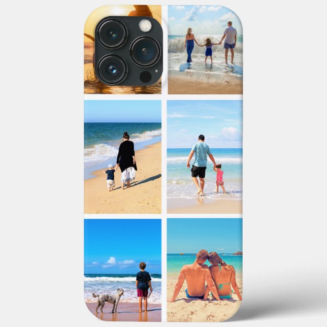 Your Photo Collage iPhone Case Personalized Gift (Back)