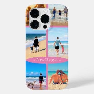 Your Photo Collage iPhone Case with Custom Text