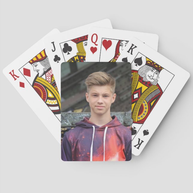 YOUR PHOTO CUSTOM PLAYING CARDS (Back)