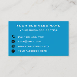Your Photo Custom Text Personalized Business Card
