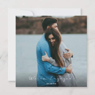 Your photo engagement announcement party invite