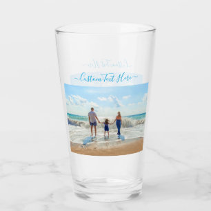 Your Photo Glass Gift with Custom Text
