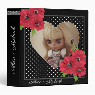 Your photo, heart, personal binder