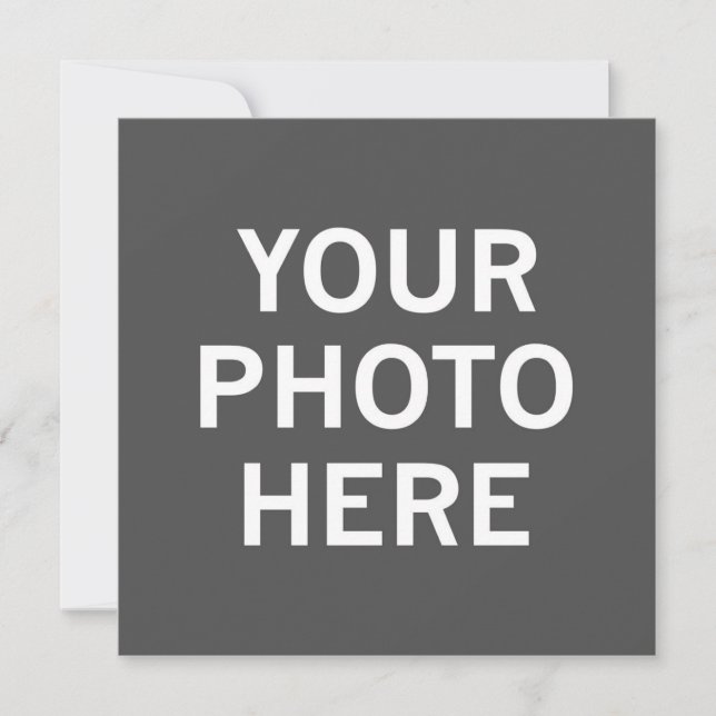Your Photo Here Announcement (Front)
