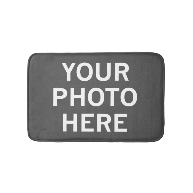 Your Photo Here Bath Mat (Front)
