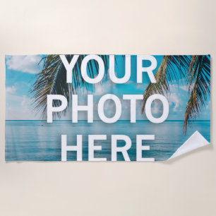 Your Photo Here Beach Towel