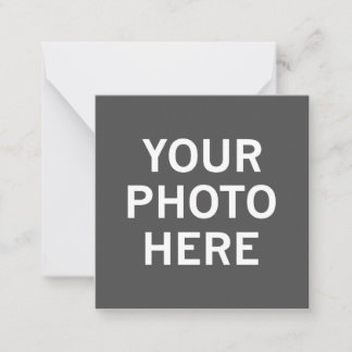 Your Photo Here Card