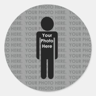 Your Photo Here Custom Stickers