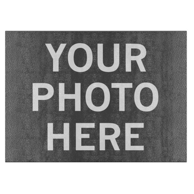Your Photo Here Cutting Board (Front)