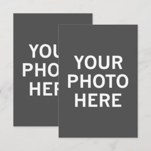 Your Photo Here Enclosure Card