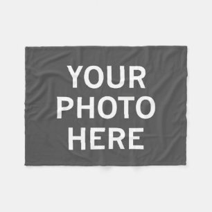 Your Photo Here Fleece Blanket
