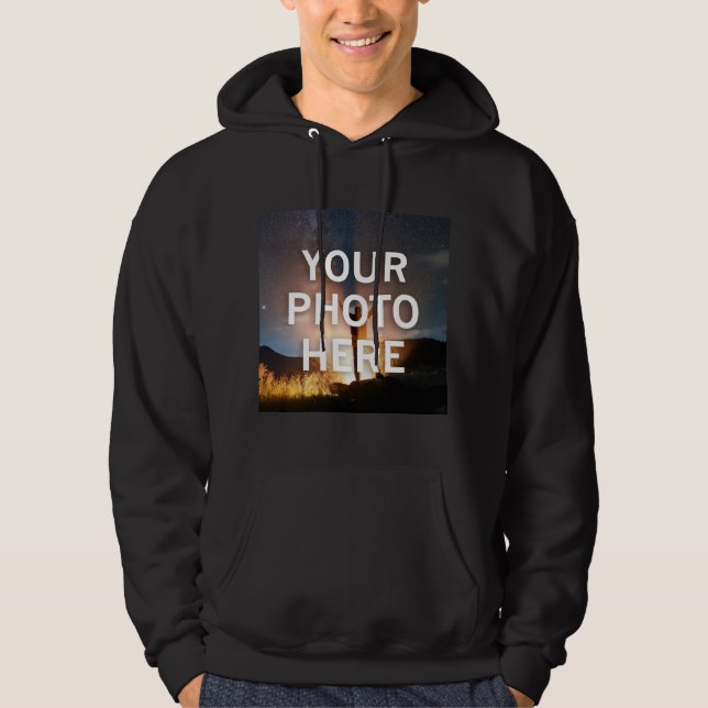 Your Photo Here Hoodie (Front)