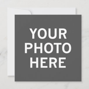Your Photo Here Invitation