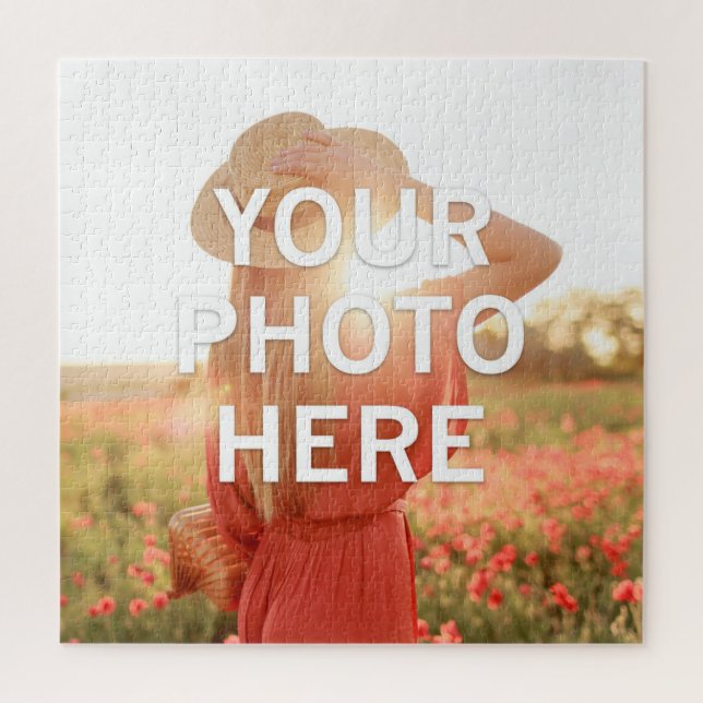 Your Photo Here Jigsaw Puzzle (Vertical)