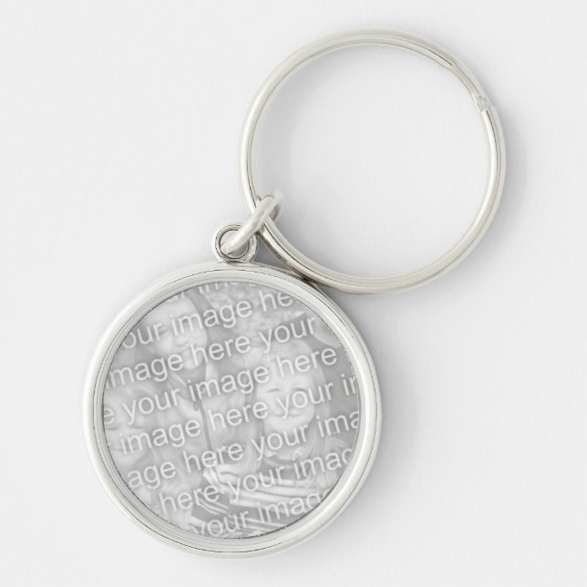 your photo here keychain (Front)
