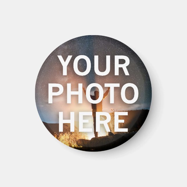 Your Photo Here Magnet (Front)