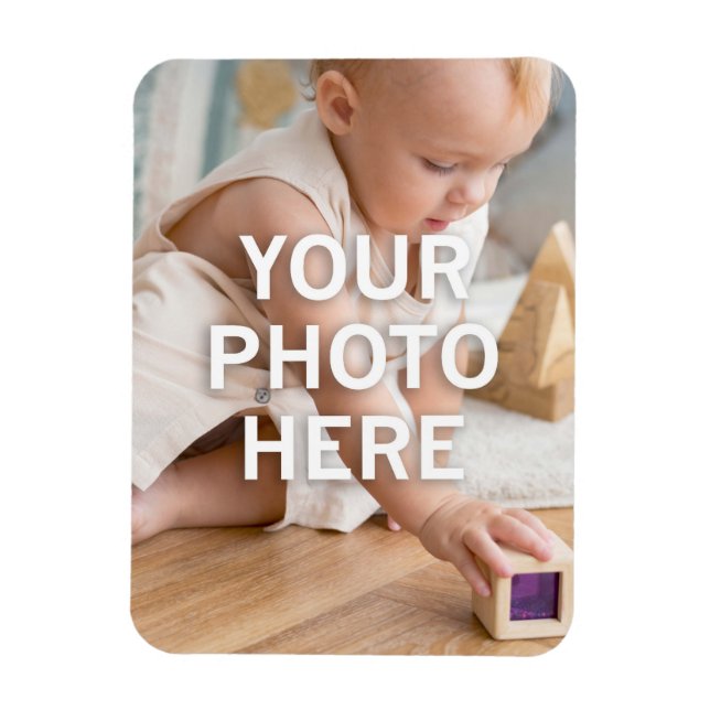 Your Photo Here Magnet (Vertical)
