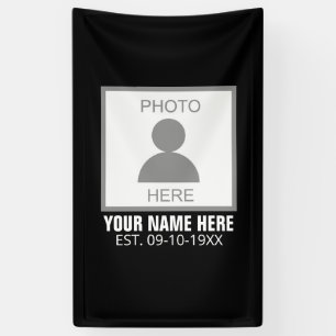 Your Photo Here Name and Age Banner