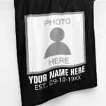 Your Photo Here Name and Age Fleece Blanket<br><div class="desc">Your photo here name and age could be a great design for you and it can be a great gift for anyone.</div>