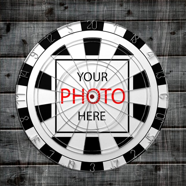 Your Photo Here - Personalized, branded / Custom Dartboard (Creator Uploaded)