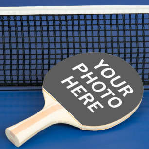 Your Photo Here Ping Pong Paddle