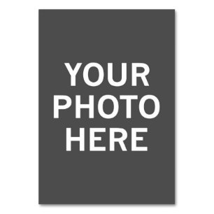 Your Photo Here Table Number