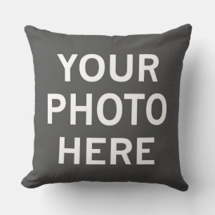 Your Photo Here Throw Pillow