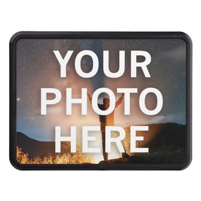 Your Photo Here Trailer Hitch Cover (Front)
