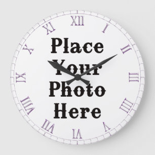 Your Photo Here Wall Clock