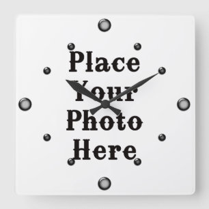 Your Photo Here Wall Clock