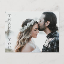 Your Photo Here - Wedding Thank you Card