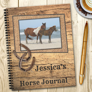 Your Photo Horse Spiral Notebook