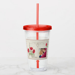 YOUR photo in Paris France tumbler