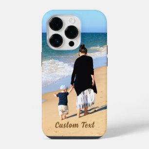 Your Photo iPhone Case Custom Text Personalized