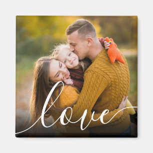 Your Photo Love Script Magnet