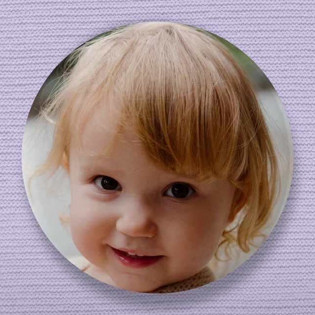 Your Photo | Make Your Own Cute Photograph 2 Inch Round Button (Creator Uploaded)