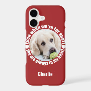 YOUR PHOTO & NAME Far Apart Love phone cases