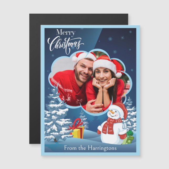 YOUR Photo & Name(s) Christmas (Front/Back)