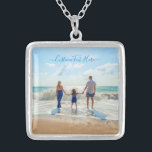 Your Photo Necklace Gift with Custom Text Name<br><div class="desc">Custom Photo and Text Necklaces - Unique Your Own Design Personalized Family / Friends or Personal Necklace / Gift - Add Your Photo and Text - Resize and move or remove and add elements / image with Customization tool ! Choose font / size / colour ! Good Luck - Be...</div>